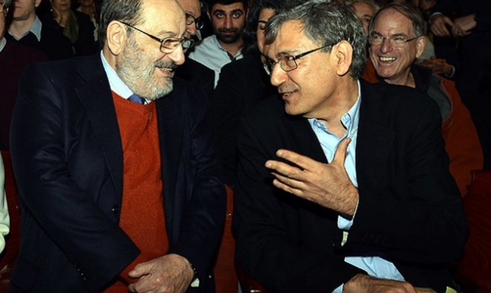 Umberto Eco ir Orhanas Pamukas