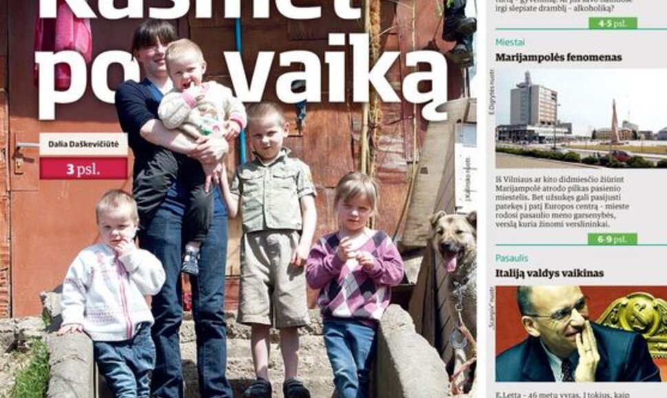 Savaitraščio viršelis