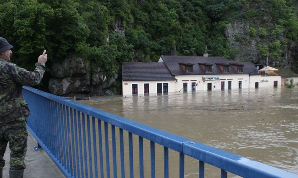 Potvynis Čekijoje