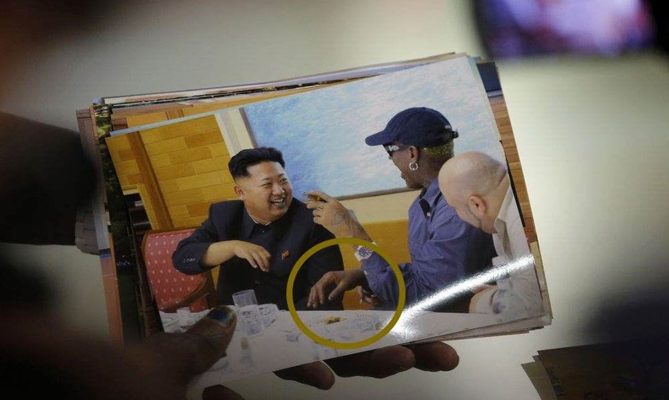 Denniso Rodmano vizitas Šiaurės Korėjoje