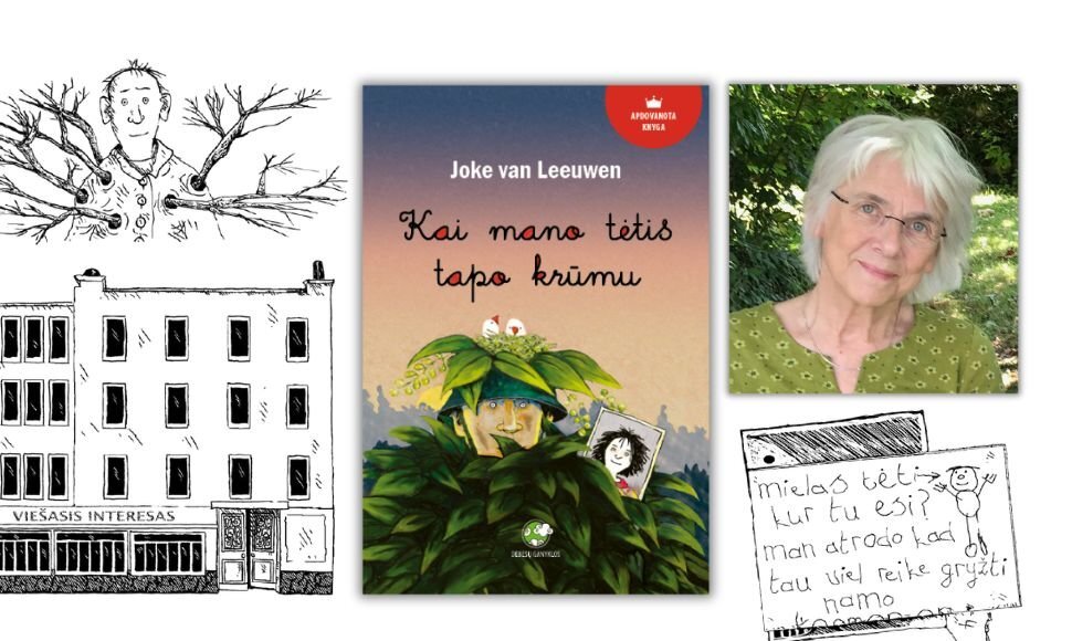 Knyga „Kai mano tėtis tapo krūmu“