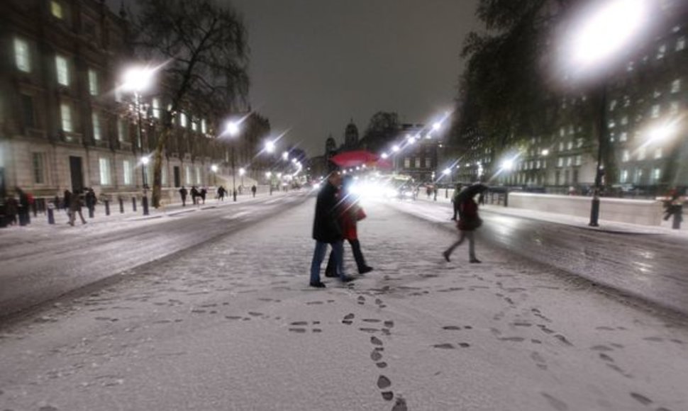 Sniegas Londone