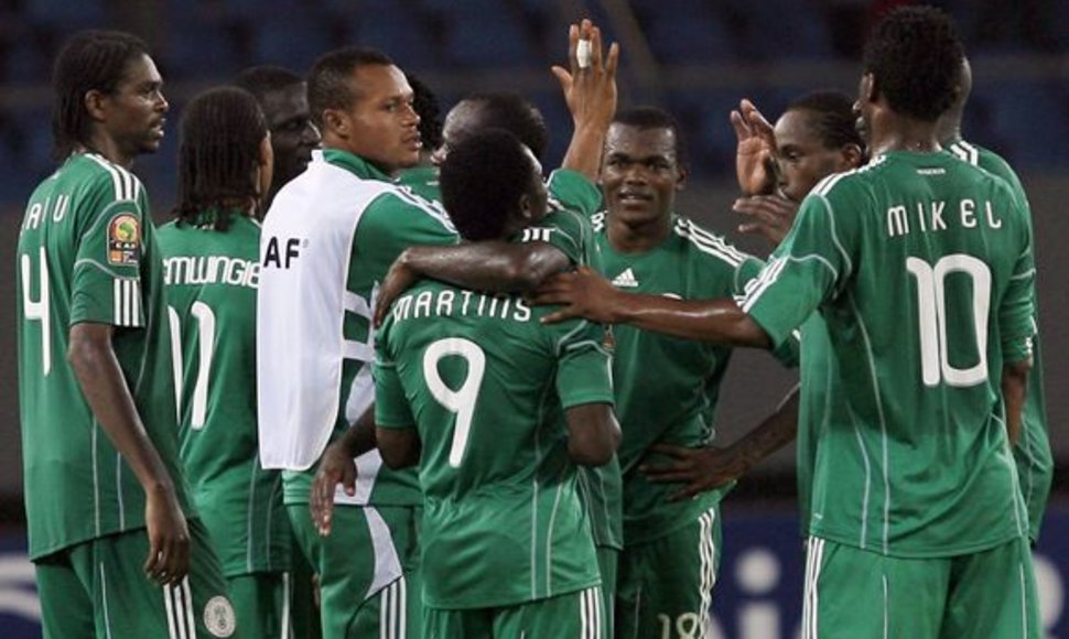 Nigerija iškovojo trečią vietą