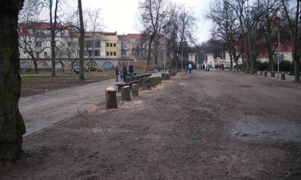 Taip dabar atrodo Sereikiškių parkas