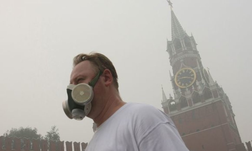 Gyvenimas Maskvoje kankinant smogui