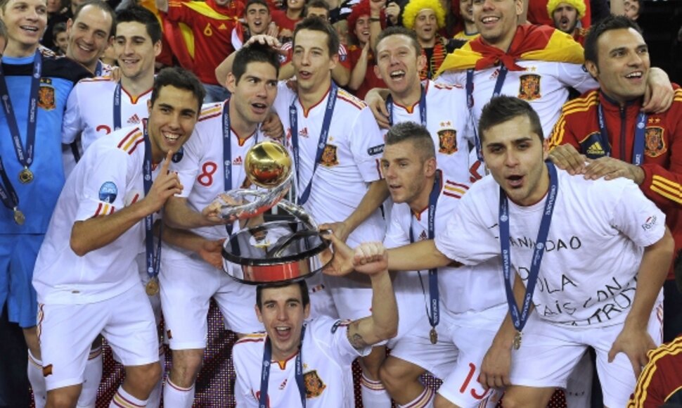 Ispanijos salės futbolo rinktinė.