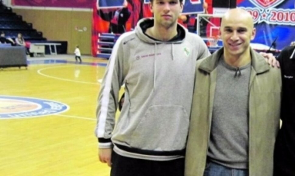 Mantas Kalnietis ir Rolandas Radvila.