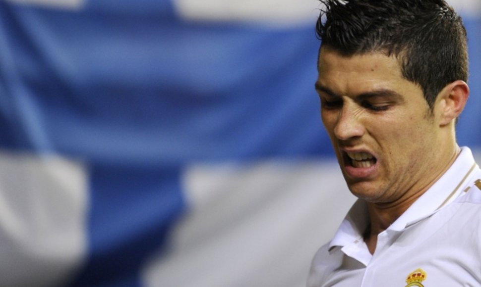 Cristiano Ronaldo įvarčio pergalei neužteko