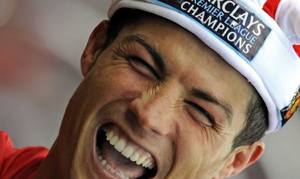 Mikrofono C.Ronaldo griebėsi po triumfo „Premier“ lygoje.