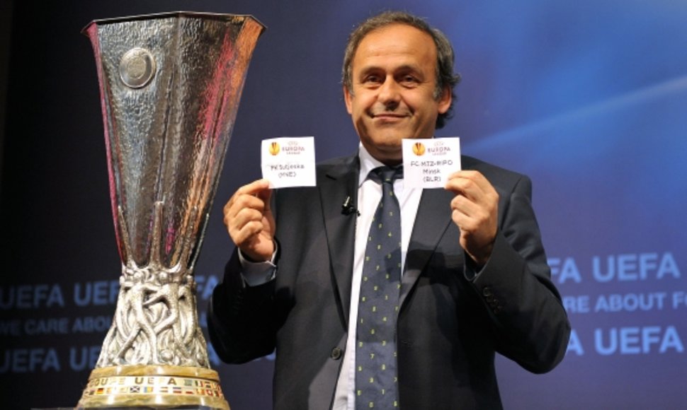 UEFA Europos lygos pirmojo ir antrojo kvalifikacinių etapų burtų traukimo ceremonija.