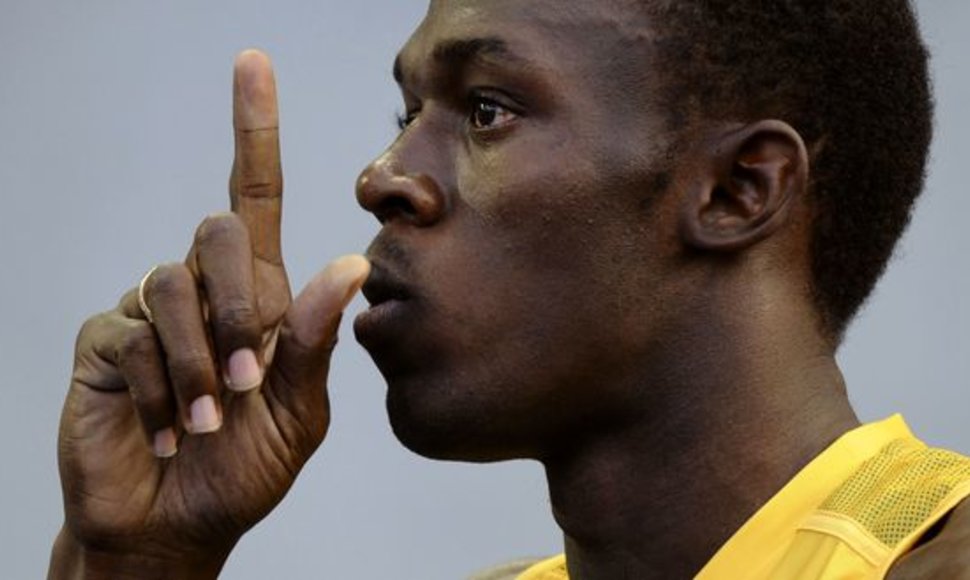 Po rekordinio finišo U.Boltas tikino tikėjęsis nepakartojamo bėgimo.