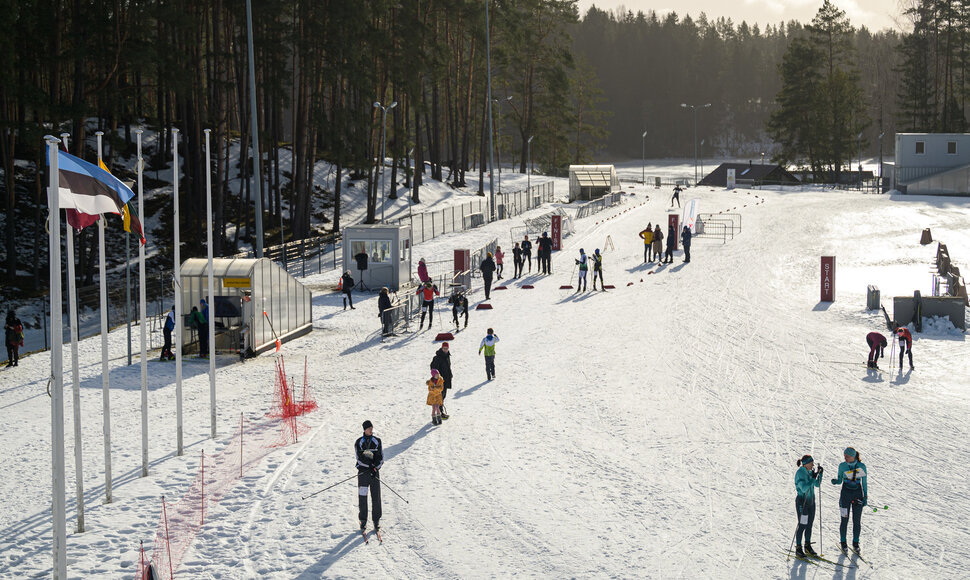 Varžybų akimirka