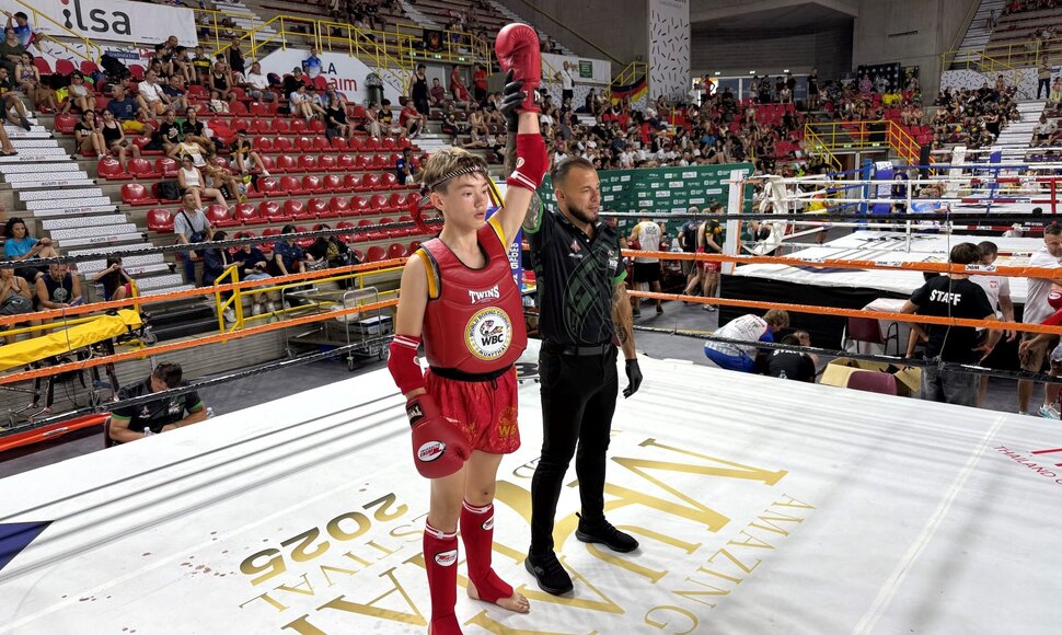 Lietuviai &bdquo;WBC Muaythai&ldquo; pasaulio čempionate