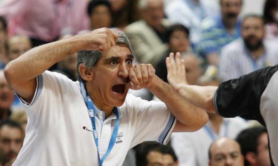 „Olympiacos“ treneris P.Giannakis tikisi kietos kovos