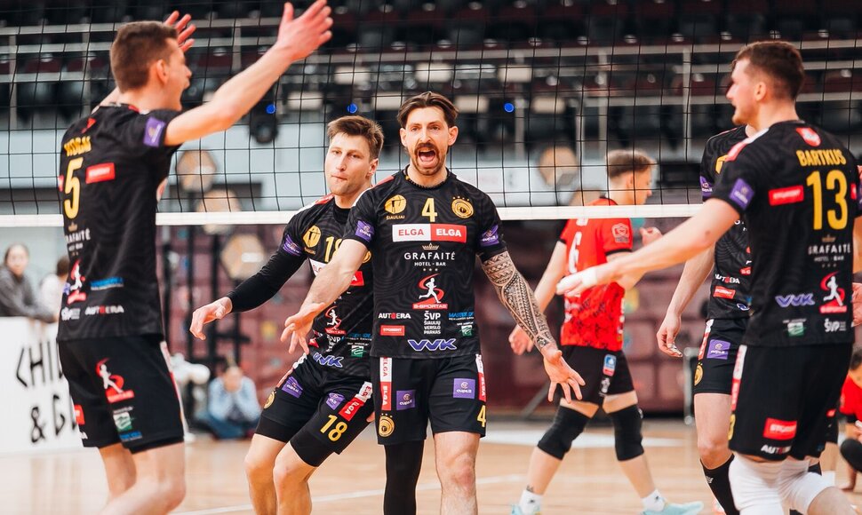 &Scaron;iaulių &bdquo;Elgos-Grafaitės-S-Sporto&ldquo; tinklininkai
