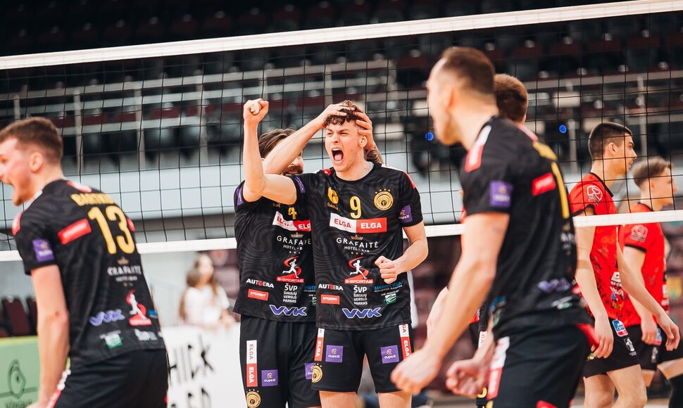 &Scaron;iaulių &bdquo;Elgos-Grafaitės-S-Sporto&ldquo; tinklininkai