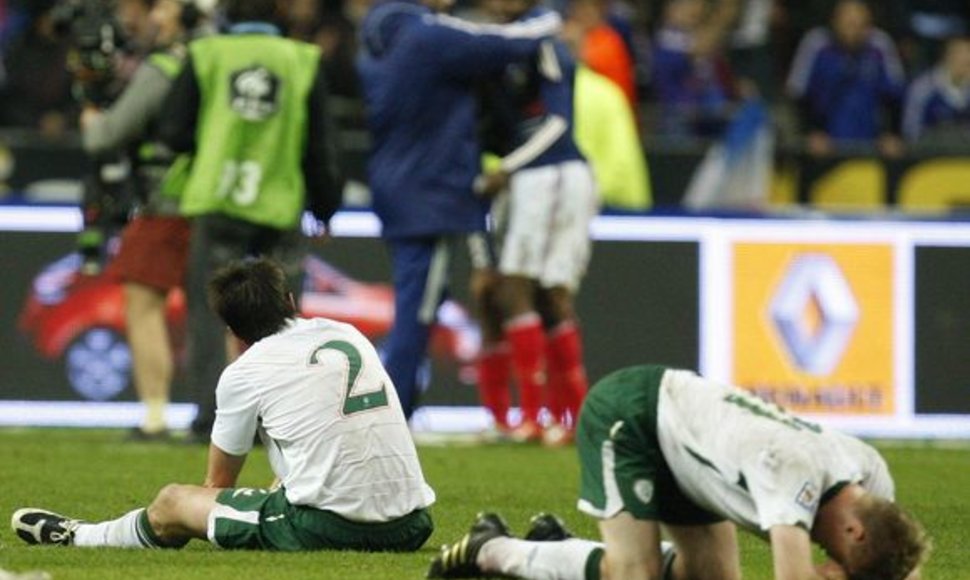 Airija visais būdais siekia patekti į 2010 metų pasaulio futbolo čempionatą