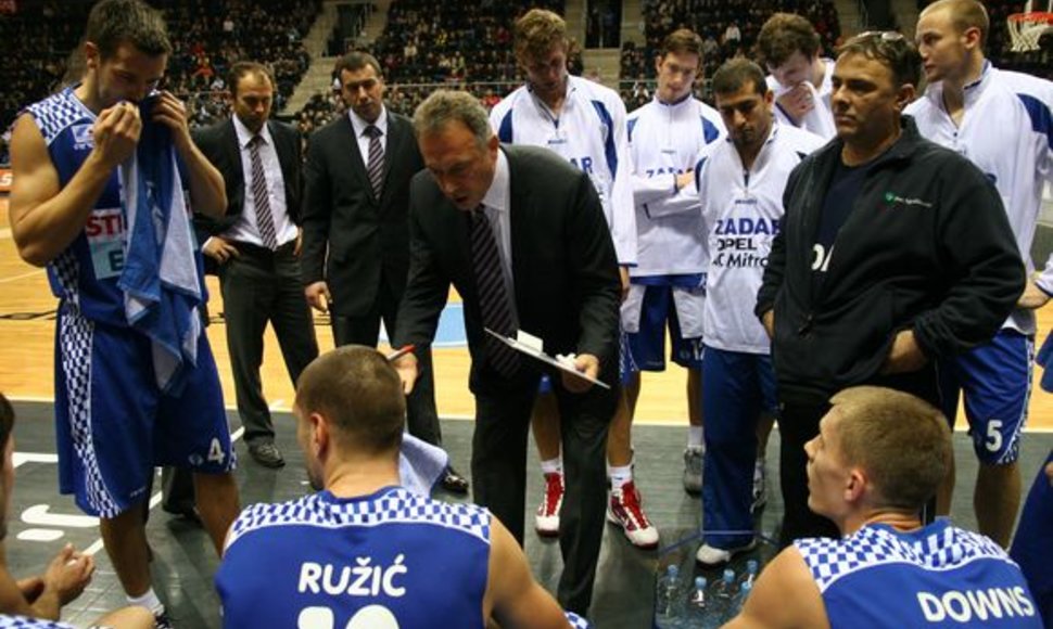 „Šiaulių“ krepšininkai turėjo pripažinti „Zadar“ pranašumą.