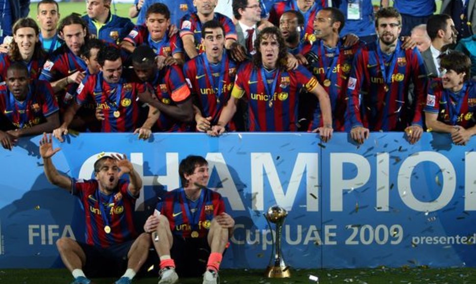 „Barcelona“ futbolo klubas ir toliau renka visus įmanomus titulus iš eilės
