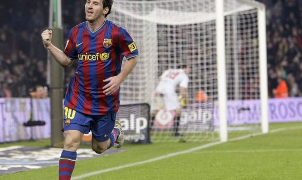 L.Messi pelnė du įvarčius