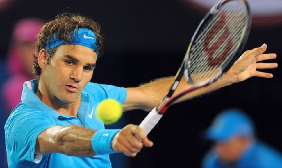 R.Federeris ketvirtfinalyje kausis su N.Davydenko