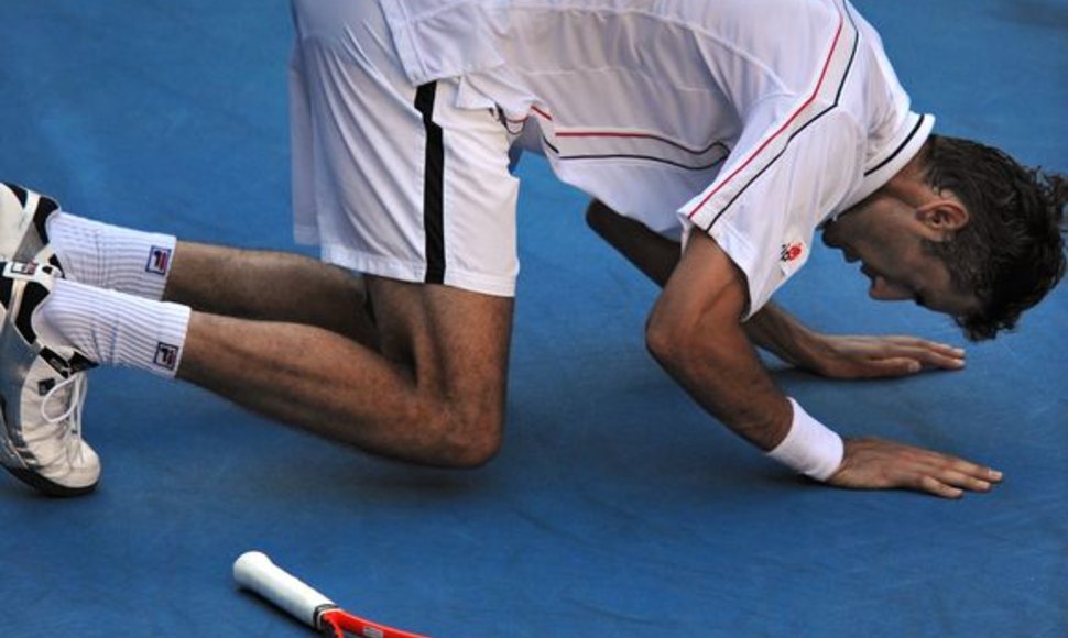 M.Čiličius į „Didžiojo kirčio“ serijos teniso turnyro pusfinalį iškopė pirmą kartą per savo karjerą