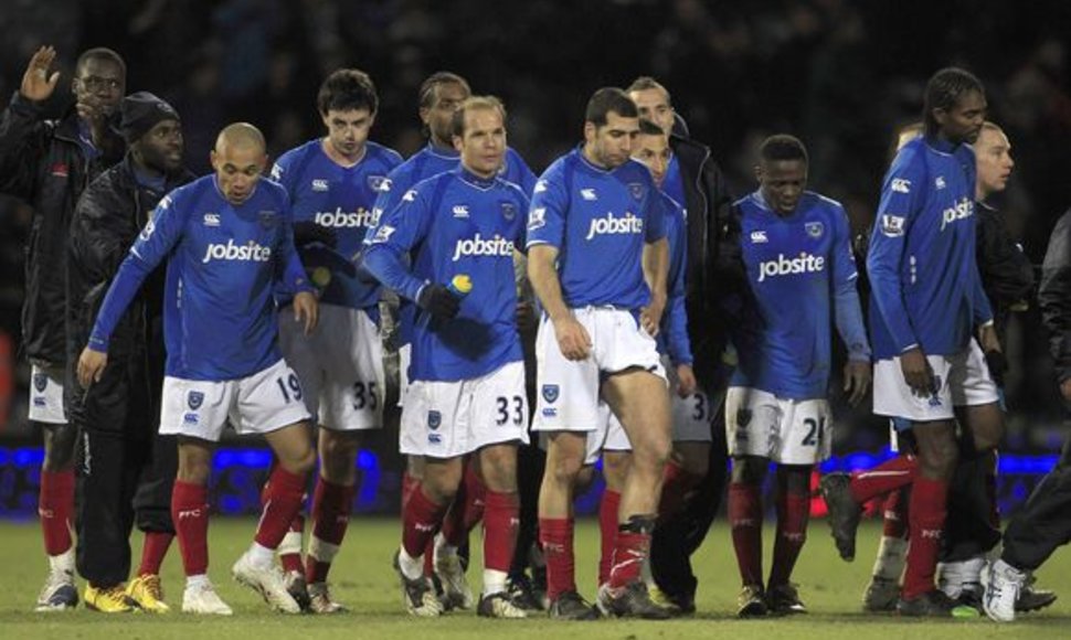 „Portsmouth“ futbolininkai gali būti ramūs dėl savo ateities