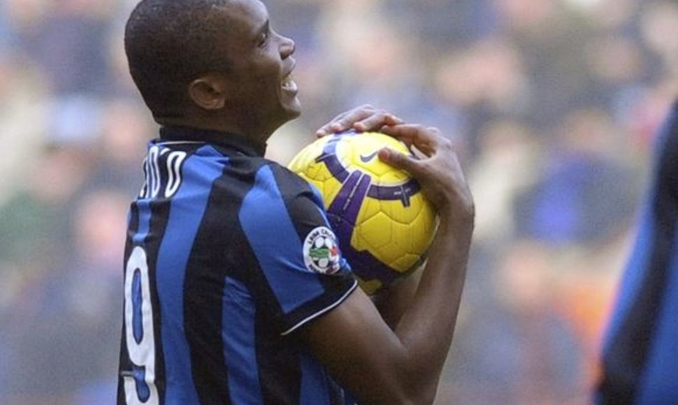 „Inter“ klube S.Eto'o šį sezoną yra įmušęs 10 įvarčių