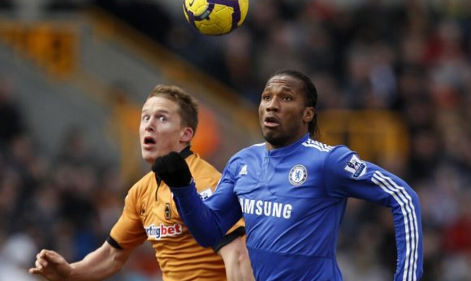 D.Drogba nugalėtojų ekipoje pasižymėjo dukart