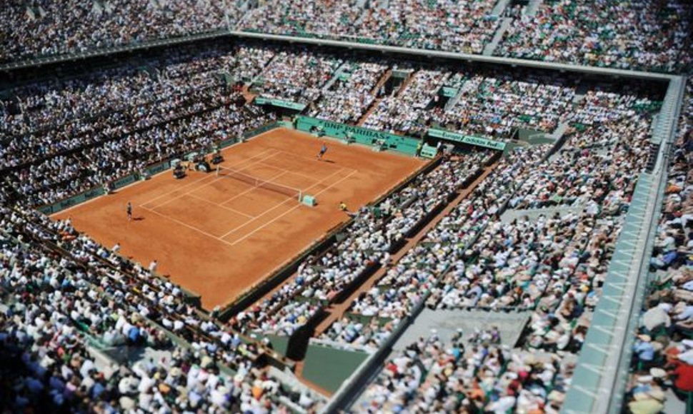 „Roland Garros“ teniso aikštynui Paryžiuje nepavyksta išsiplėsti