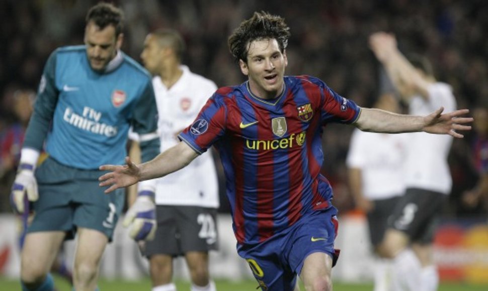 Taiklūs L.Messi smūgiai palaidojo varžovus