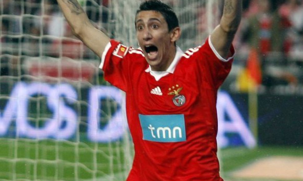 A.Di Maria šį sezoną buvo „Benfica“ lyderis