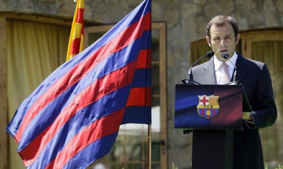 Naujassis „Barcelona“ prezidentas S.Rosellis teigia, jog padėtis klube – kontroliuojama