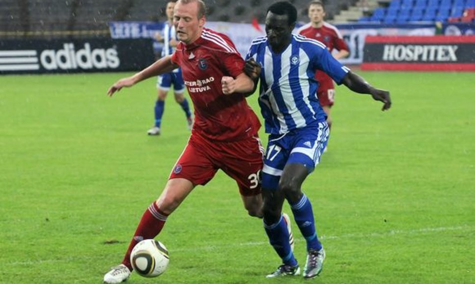 Pergalė 1:0 Panevėžyje prieš HJK buvo dešimtoji „Ekranui“ UEFA turnyruose