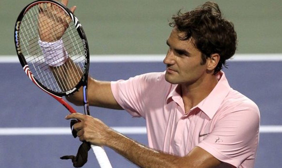 R.Federeris – Stokholmo teniso turnyro finale