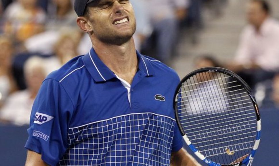 A.Roddickui „US Open“ turnyras baigėsi