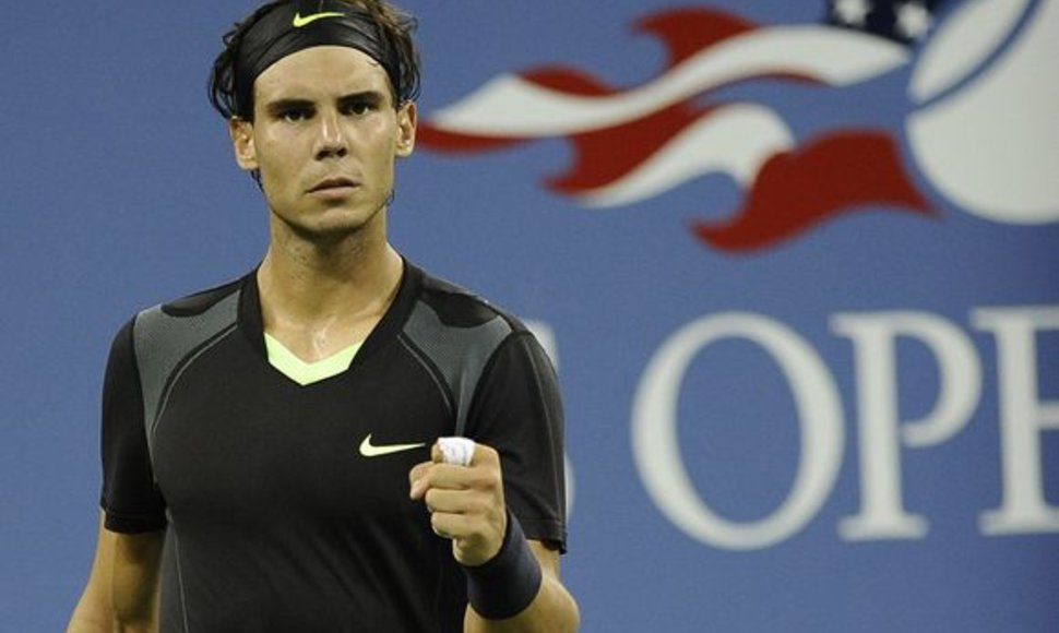 R.Nadalis „US Open“ turnyrą pradėjo pergale