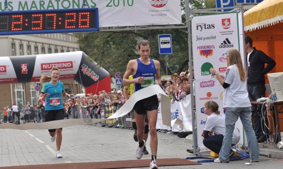 Vyrų maratoną laimėjo T.Venckūnas