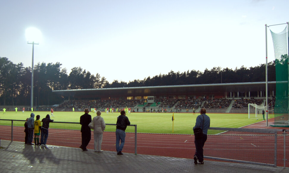 Viena i&scaron; potencialių būsimo čempionato varžybų vietų - naujasis Alytaus stadionas