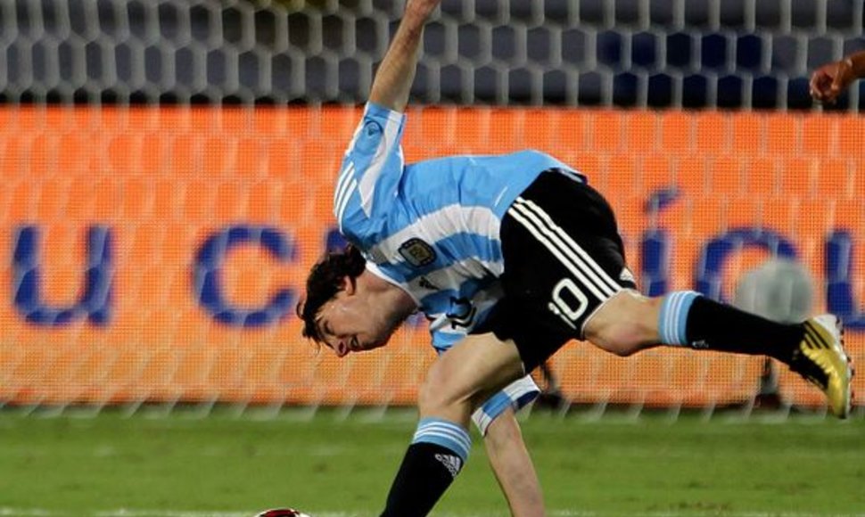 L.Messi pelnė pergalingą įvartį
