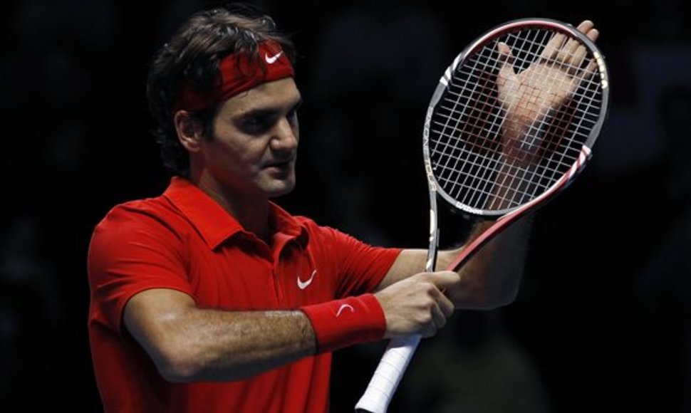 Rogeris Federeris laimėjo tris mačus iš trijų.