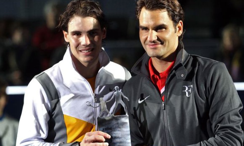 Rafaelis Nadalis ir Rogeris Federeris.