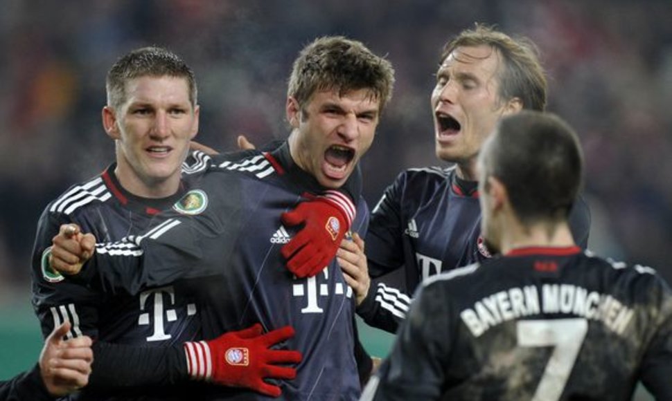 „Bayern“ džiaugsmas.