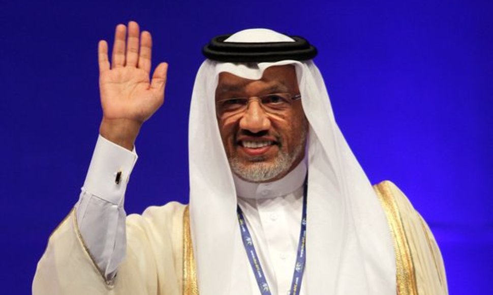 Azijos futbolo konfederacijos prezidentas katarietis Mohammedas Bin Hammamas.