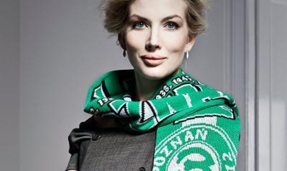 &bdquo;Warta&ldquo; futbolo klubo prezidentė Izabella Lukomska-Pyzalska.