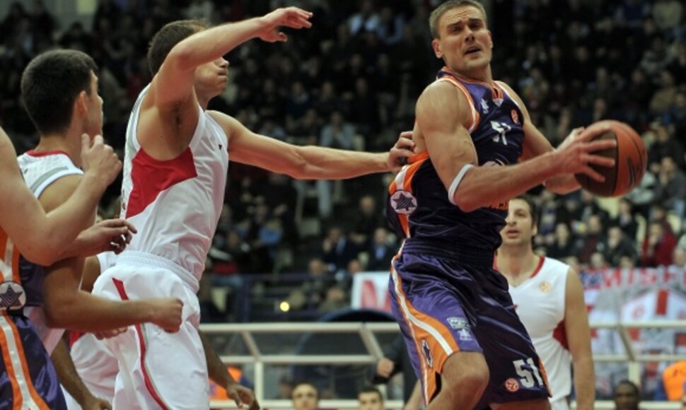 Robertas Javtokas pelnė 12 ta&scaron;kų.