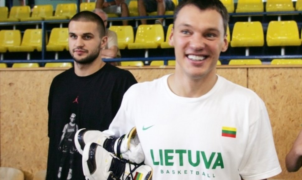 Šarūnas Jasikevičius ir Linas Kleiza Lietuvos vyrų krepšinio rinktinėje paskutinį kartą žaidė 2008 metais.