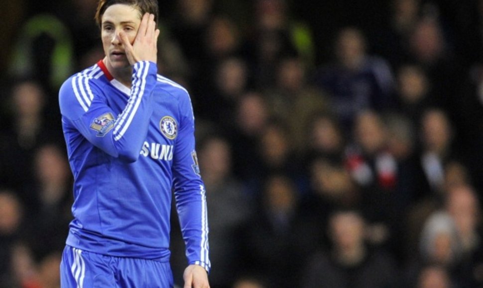 Fernando Torresas „Chelsea” klube debiutavo pralaimėjimu.