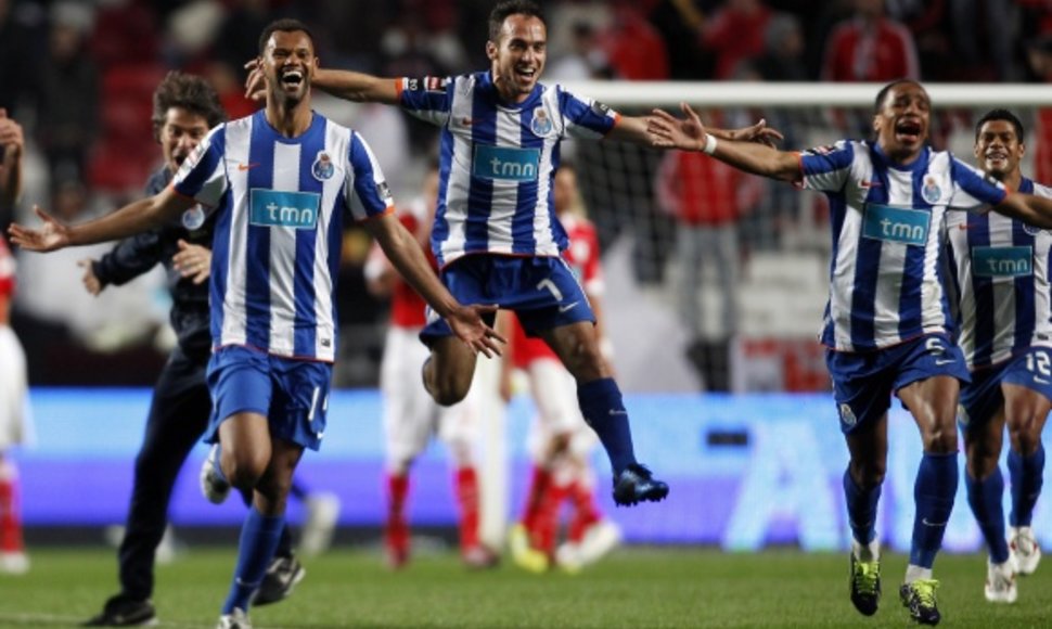 „Porto“ futbolininkų triumfas.