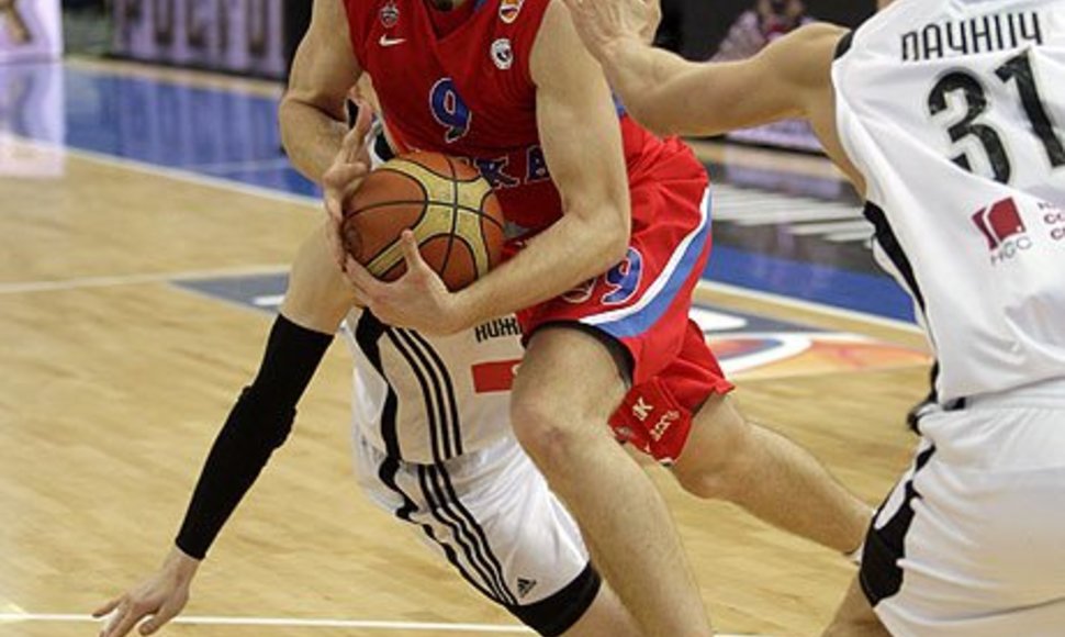 Ramūno Šiškausko rezultatyvumas CSKA ekipos neišgelbėjo